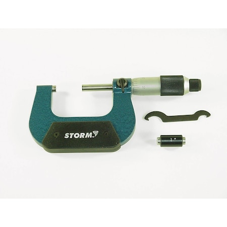 Central Tools MICROMETER 1-2" .0001" Swiss Style CE3M102